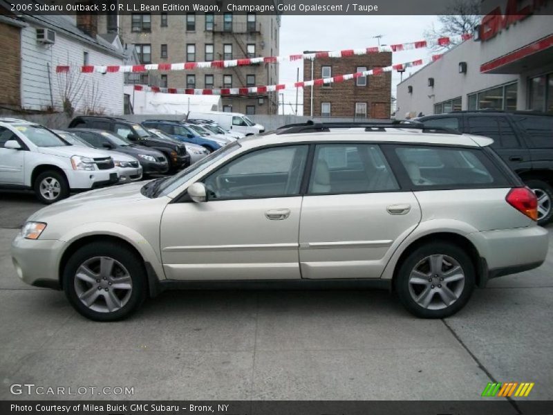 Champagne Gold Opalescent / Taupe 2006 Subaru Outback 3.0 R L.L.Bean Edition Wagon