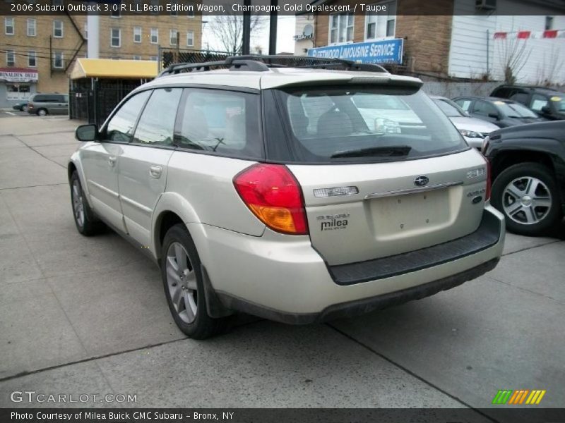 Champagne Gold Opalescent / Taupe 2006 Subaru Outback 3.0 R L.L.Bean Edition Wagon