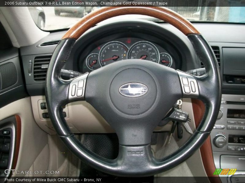 Champagne Gold Opalescent / Taupe 2006 Subaru Outback 3.0 R L.L.Bean Edition Wagon