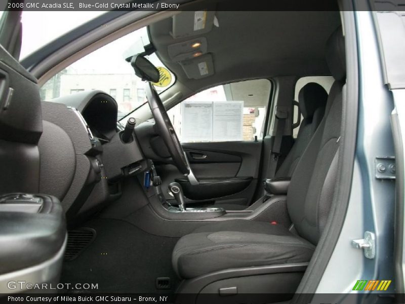 Blue-Gold Crystal Metallic / Ebony 2008 GMC Acadia SLE