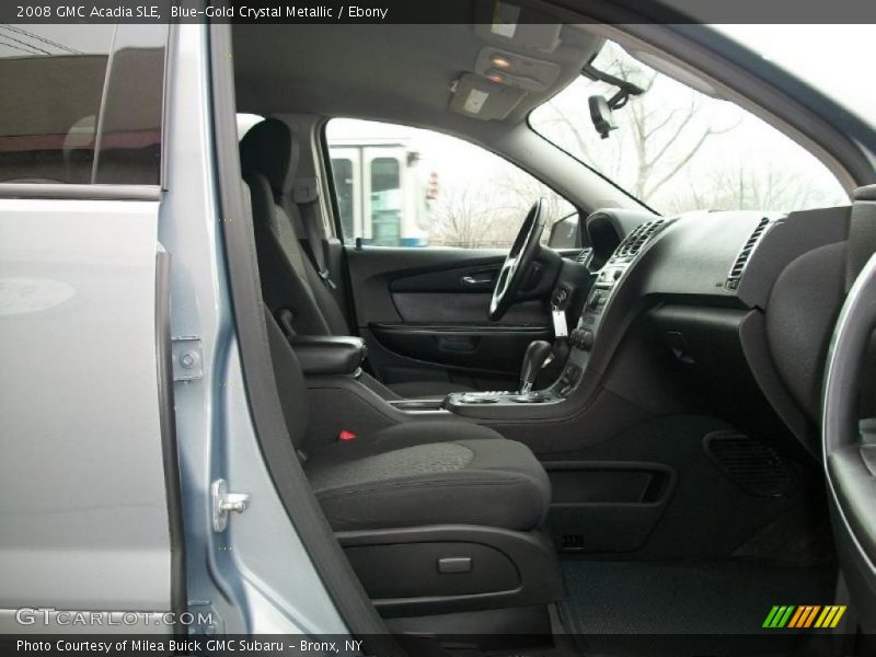 Blue-Gold Crystal Metallic / Ebony 2008 GMC Acadia SLE