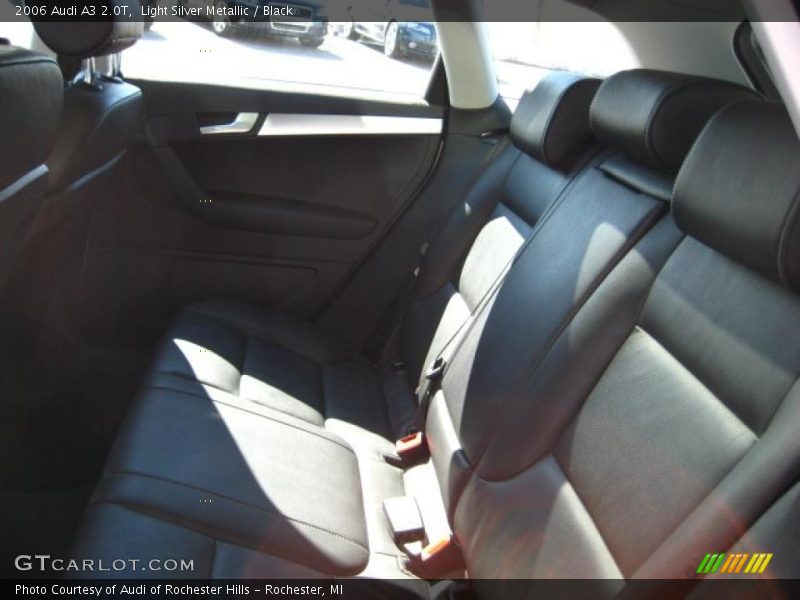 Light Silver Metallic / Black 2006 Audi A3 2.0T