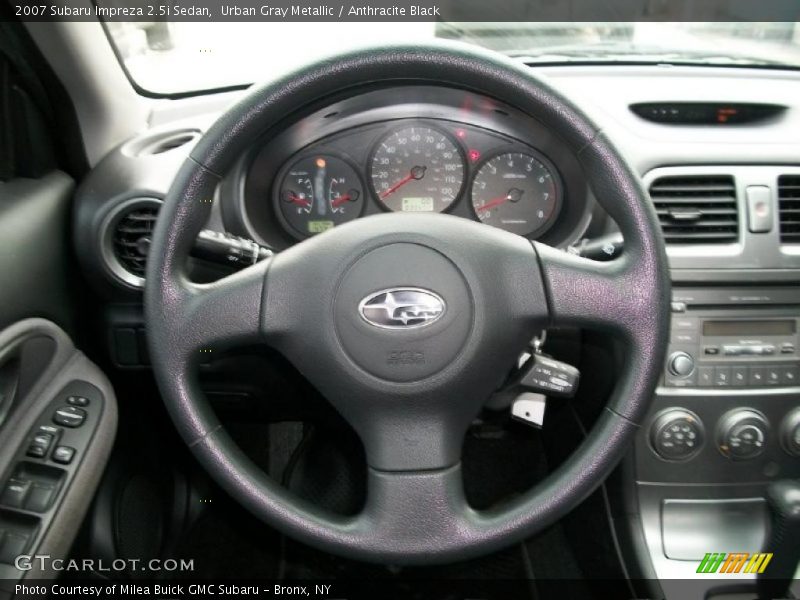 Urban Gray Metallic / Anthracite Black 2007 Subaru Impreza 2.5i Sedan