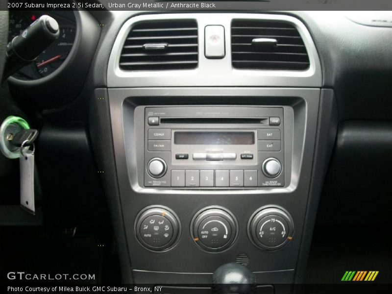 Urban Gray Metallic / Anthracite Black 2007 Subaru Impreza 2.5i Sedan