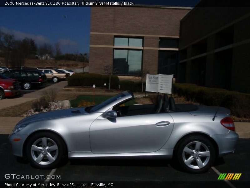 Iridium Silver Metallic / Black 2006 Mercedes-Benz SLK 280 Roadster