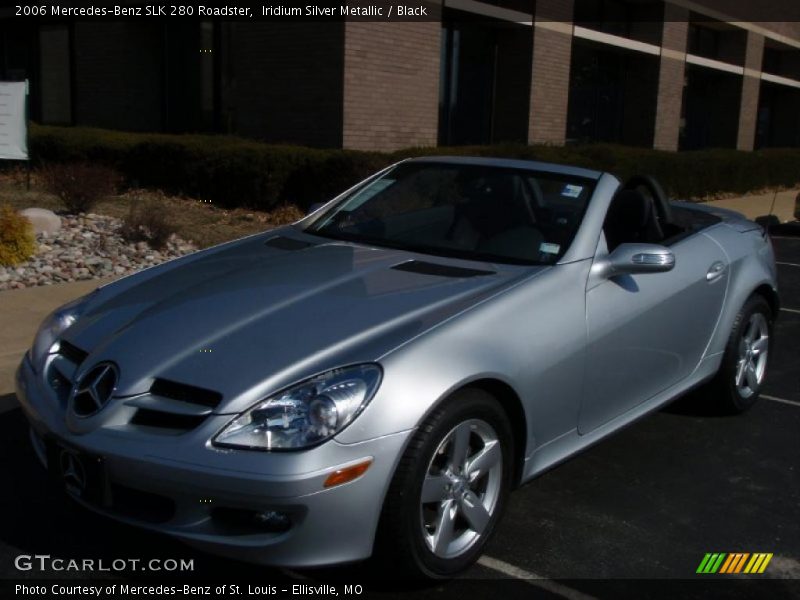 Iridium Silver Metallic / Black 2006 Mercedes-Benz SLK 280 Roadster