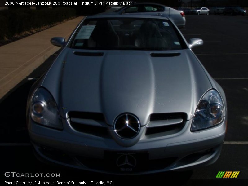 Iridium Silver Metallic / Black 2006 Mercedes-Benz SLK 280 Roadster