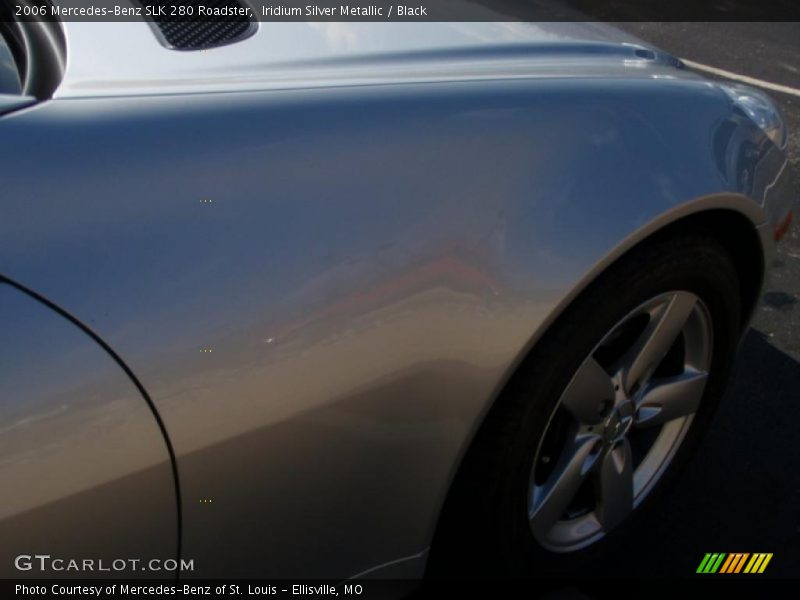 Iridium Silver Metallic / Black 2006 Mercedes-Benz SLK 280 Roadster