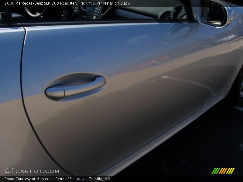Iridium Silver Metallic / Black 2006 Mercedes-Benz SLK 280 Roadster