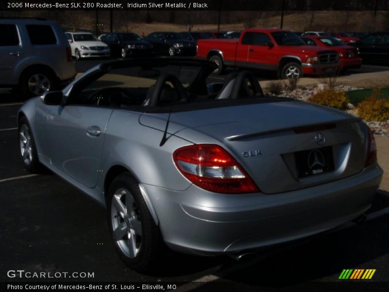 Iridium Silver Metallic / Black 2006 Mercedes-Benz SLK 280 Roadster