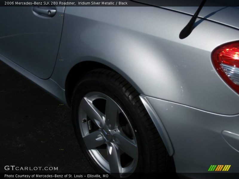 Iridium Silver Metallic / Black 2006 Mercedes-Benz SLK 280 Roadster