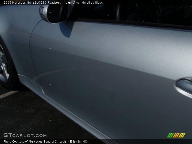 Iridium Silver Metallic / Black 2006 Mercedes-Benz SLK 280 Roadster