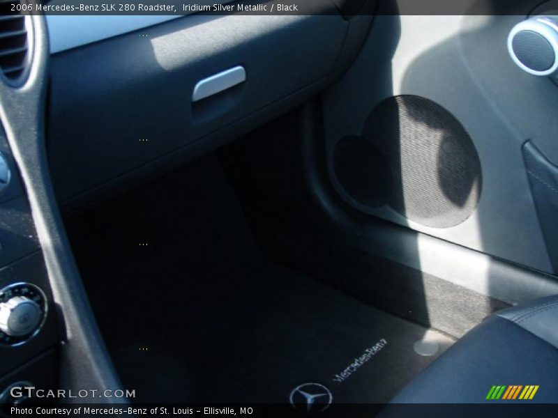 Iridium Silver Metallic / Black 2006 Mercedes-Benz SLK 280 Roadster