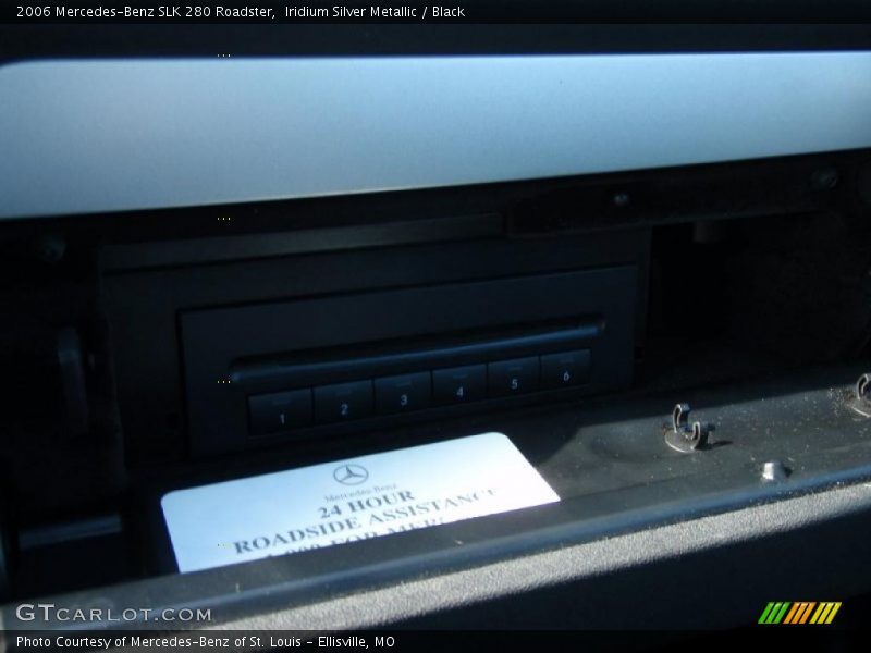 Iridium Silver Metallic / Black 2006 Mercedes-Benz SLK 280 Roadster