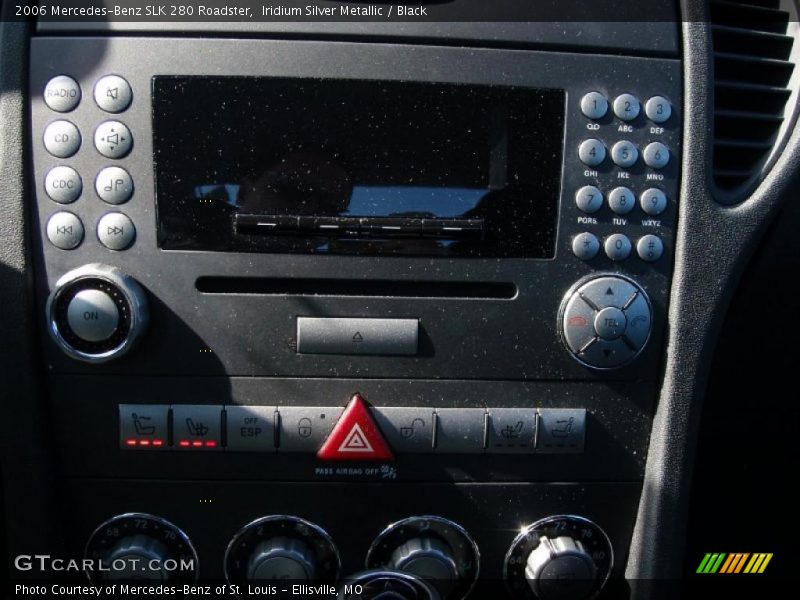 Iridium Silver Metallic / Black 2006 Mercedes-Benz SLK 280 Roadster