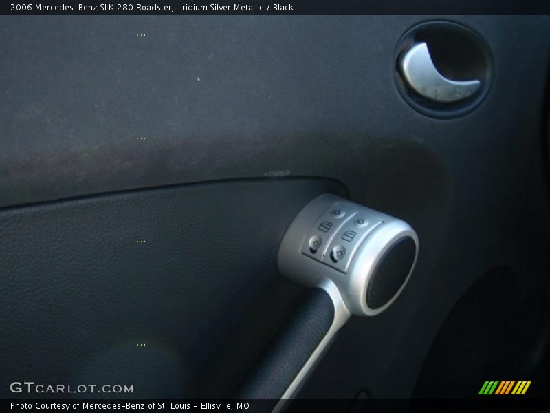 Iridium Silver Metallic / Black 2006 Mercedes-Benz SLK 280 Roadster