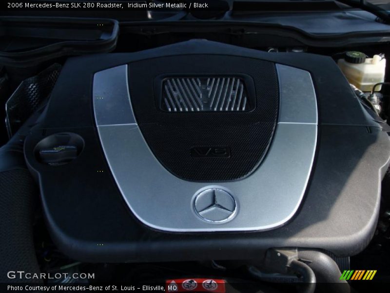 Iridium Silver Metallic / Black 2006 Mercedes-Benz SLK 280 Roadster