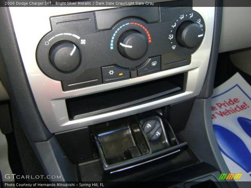 Bright Silver Metallic / Dark Slate Gray/Light Slate Gray 2006 Dodge Charger SXT