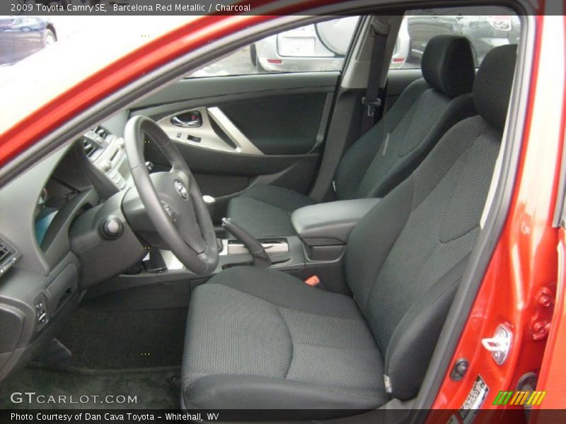 Barcelona Red Metallic / Charcoal 2009 Toyota Camry SE