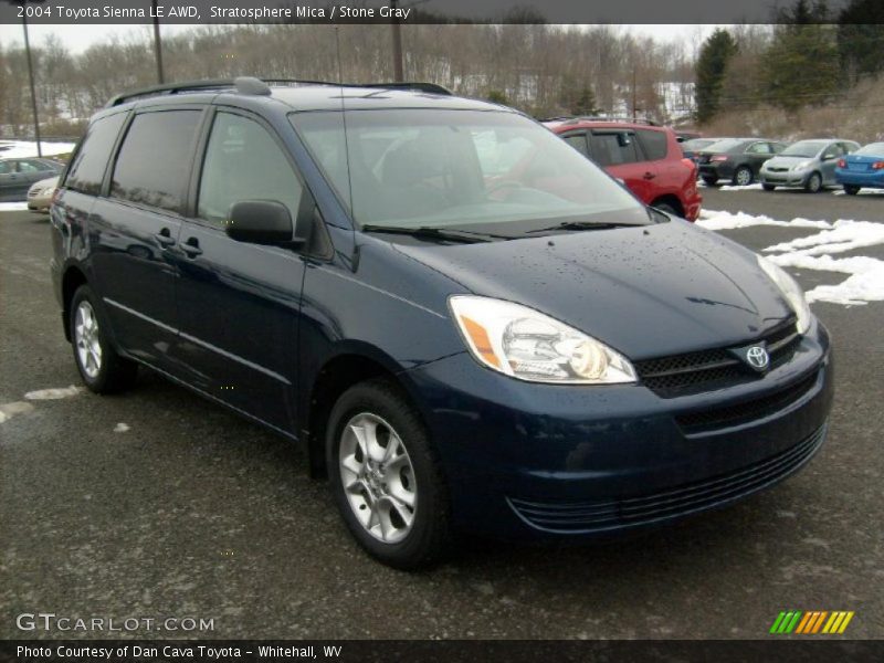 Stratosphere Mica / Stone Gray 2004 Toyota Sienna LE AWD