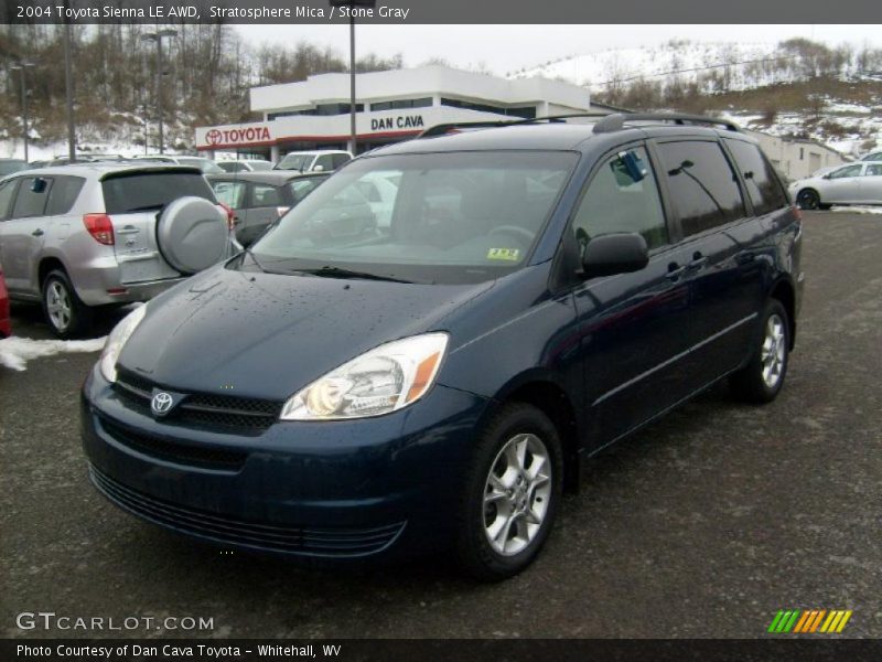 Stratosphere Mica / Stone Gray 2004 Toyota Sienna LE AWD