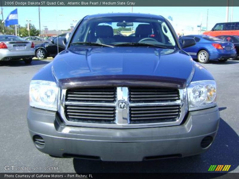 Atlantic Blue Pearl / Medium Slate Gray 2006 Dodge Dakota ST Quad Cab