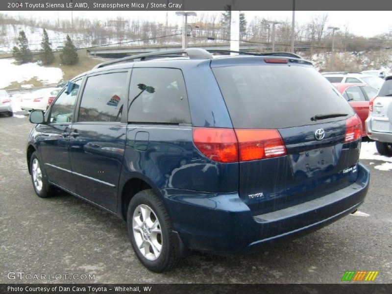 Stratosphere Mica / Stone Gray 2004 Toyota Sienna LE AWD
