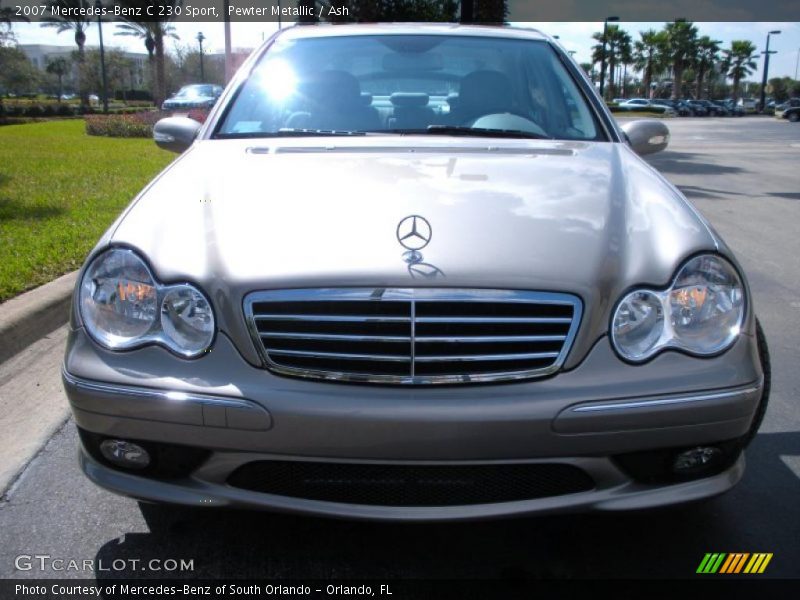 Pewter Metallic / Ash 2007 Mercedes-Benz C 230 Sport