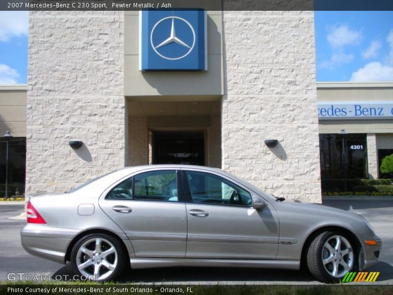 Pewter Metallic / Ash 2007 Mercedes-Benz C 230 Sport