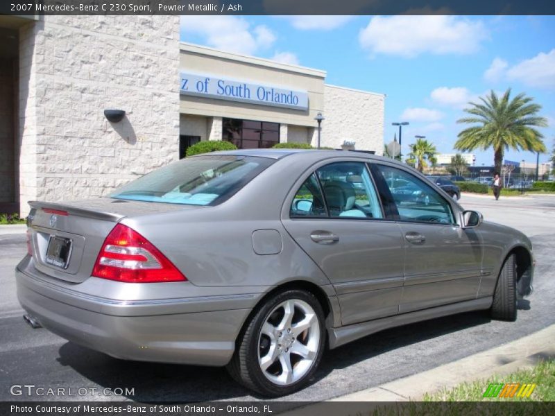 Pewter Metallic / Ash 2007 Mercedes-Benz C 230 Sport