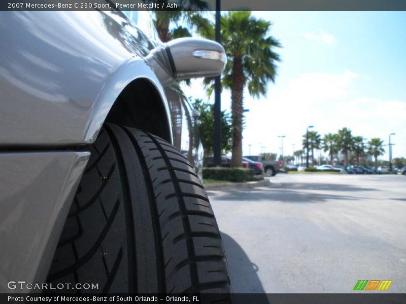 Pewter Metallic / Ash 2007 Mercedes-Benz C 230 Sport