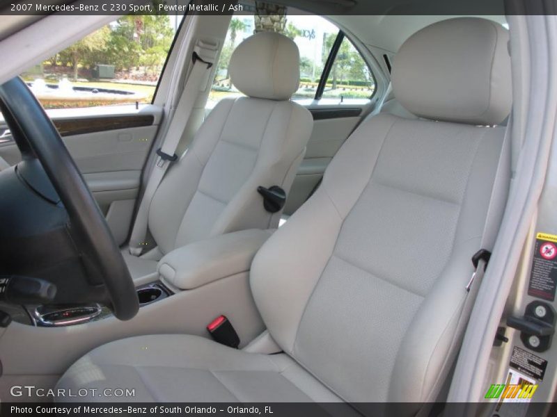 Pewter Metallic / Ash 2007 Mercedes-Benz C 230 Sport