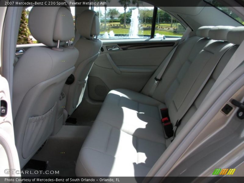 Pewter Metallic / Ash 2007 Mercedes-Benz C 230 Sport