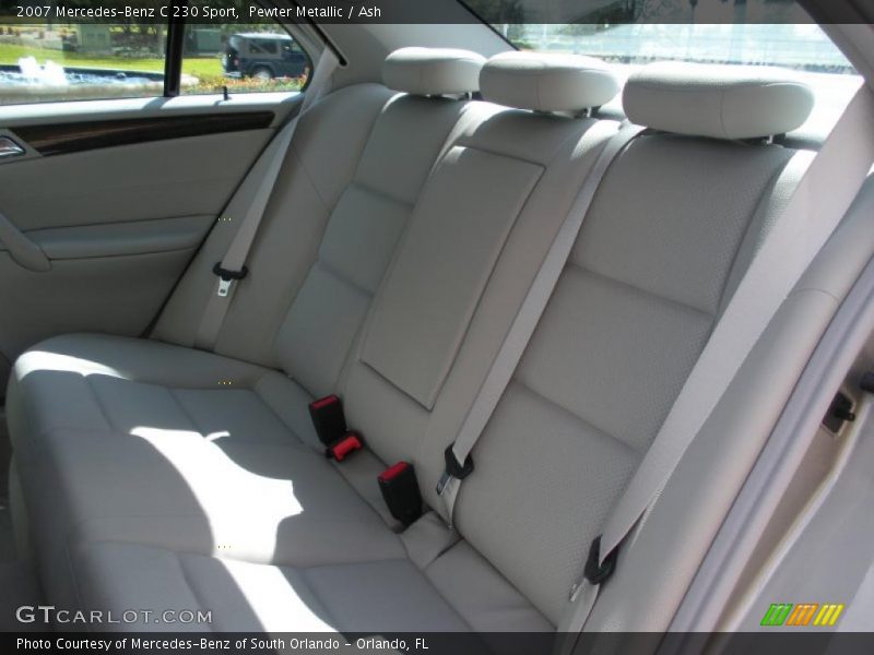 Pewter Metallic / Ash 2007 Mercedes-Benz C 230 Sport
