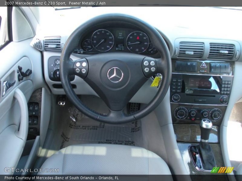 Pewter Metallic / Ash 2007 Mercedes-Benz C 230 Sport