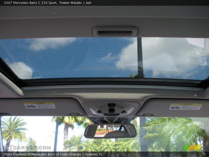 Pewter Metallic / Ash 2007 Mercedes-Benz C 230 Sport
