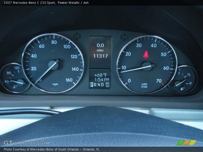 Pewter Metallic / Ash 2007 Mercedes-Benz C 230 Sport