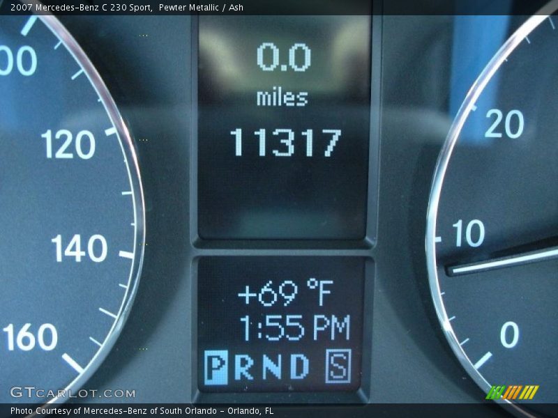 Pewter Metallic / Ash 2007 Mercedes-Benz C 230 Sport