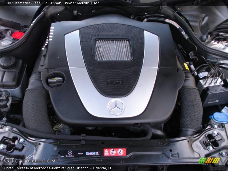 Pewter Metallic / Ash 2007 Mercedes-Benz C 230 Sport