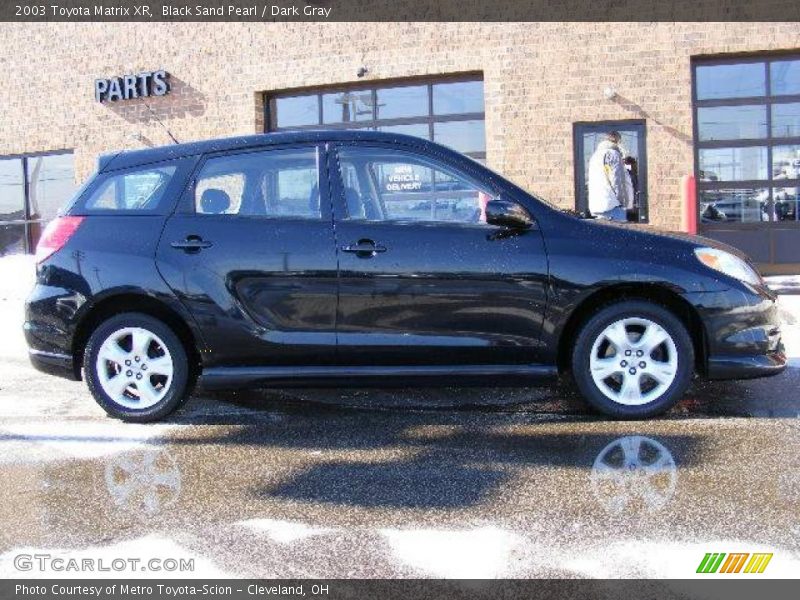 Black Sand Pearl / Dark Gray 2003 Toyota Matrix XR