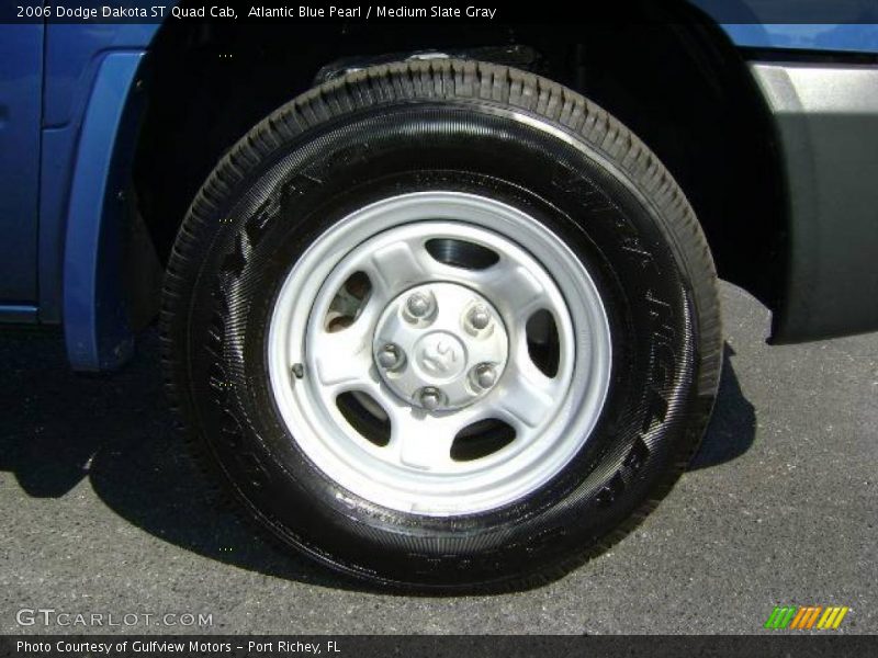 Atlantic Blue Pearl / Medium Slate Gray 2006 Dodge Dakota ST Quad Cab