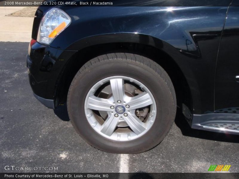 Black / Macadamia 2008 Mercedes-Benz GL 320 CDI 4Matic