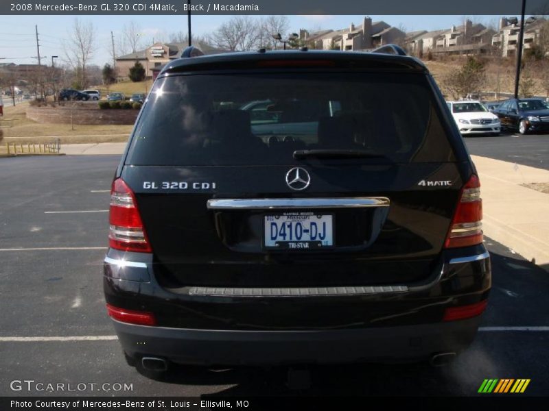 Black / Macadamia 2008 Mercedes-Benz GL 320 CDI 4Matic