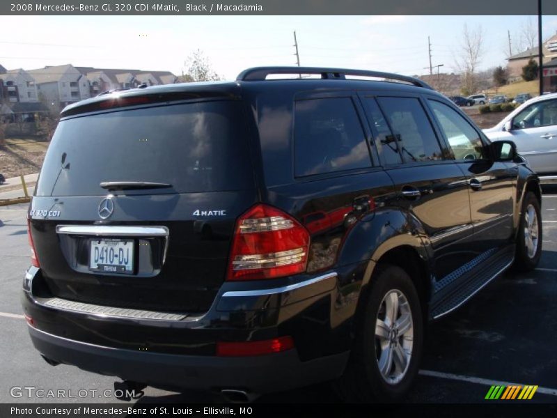 Black / Macadamia 2008 Mercedes-Benz GL 320 CDI 4Matic