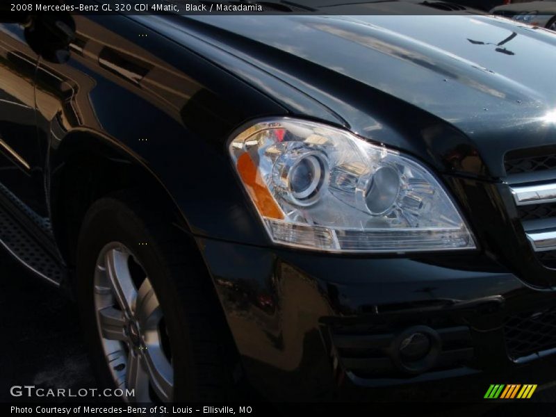 Black / Macadamia 2008 Mercedes-Benz GL 320 CDI 4Matic