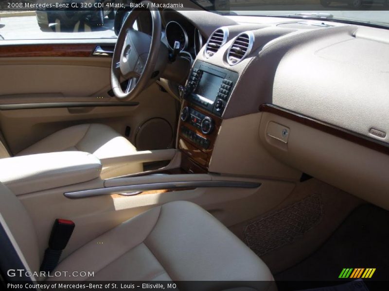 Black / Macadamia 2008 Mercedes-Benz GL 320 CDI 4Matic