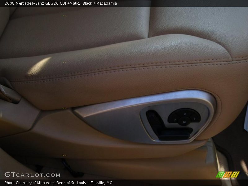 Black / Macadamia 2008 Mercedes-Benz GL 320 CDI 4Matic