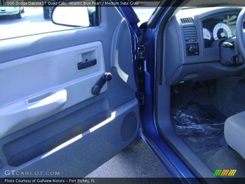 Atlantic Blue Pearl / Medium Slate Gray 2006 Dodge Dakota ST Quad Cab