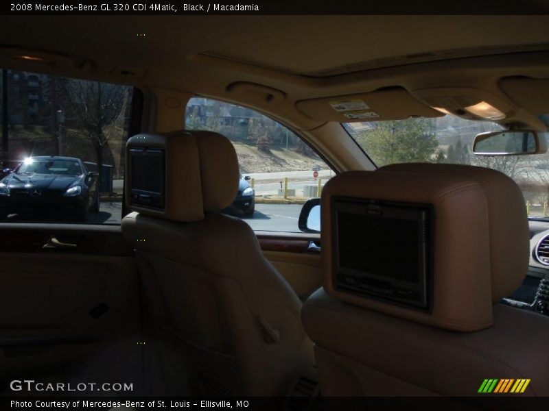 Black / Macadamia 2008 Mercedes-Benz GL 320 CDI 4Matic