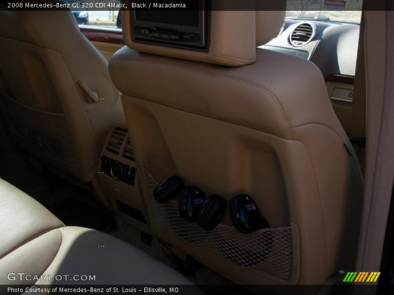 Black / Macadamia 2008 Mercedes-Benz GL 320 CDI 4Matic